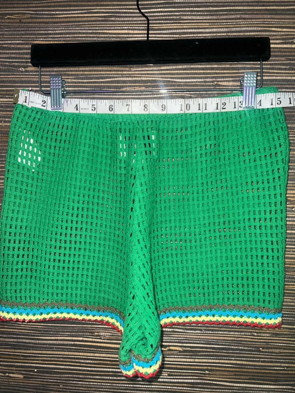 🆕 Urban Outfitters BDG Baja
Crochet Shorts Green Small CoverUp - Picture 10 of 14